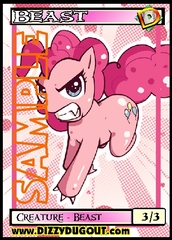 Beast Token – Custom: Pinkie Pie